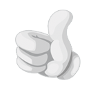 white-cartoon-outline-thumbs-up